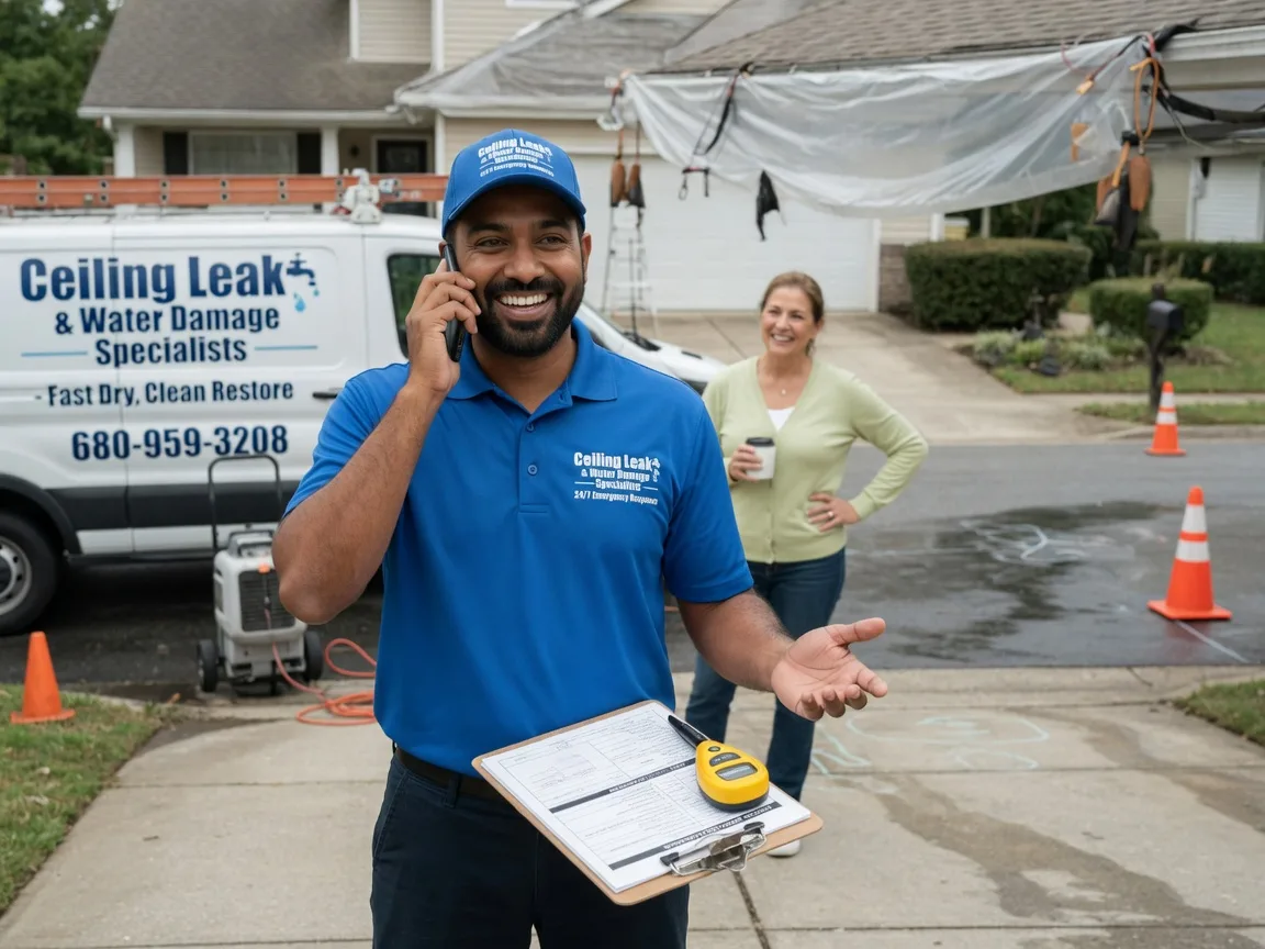 Ceiling Leak Cleanup Nashua, NH FAQs